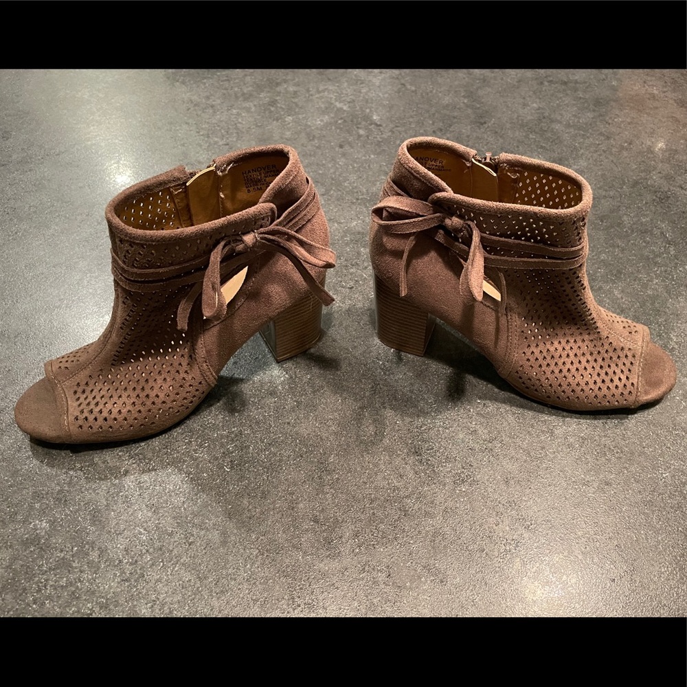 Open Toe Booties - Picture 3 of 8